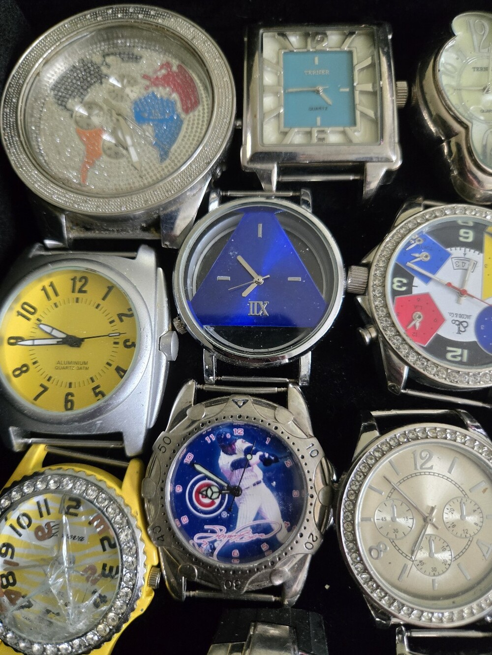 Watch Parts Craft Repair Broken Repurpose Vintage Fair Condition As Is Lot 1A - Picture 2 of 7